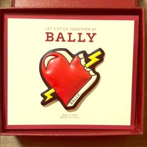 Bally leather sticker
